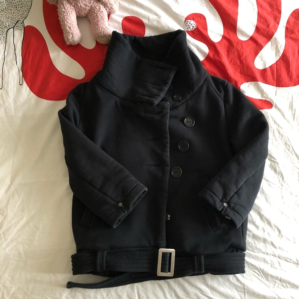 Aritzia Community Organic Cotton Bomber Jacket with belt - Picture 8 of 14